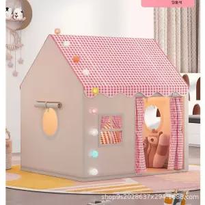 실내 동굴형 놀이 텐트 하우스 터널 연결 보온 난방 가능 침대형 휴식 공간 인테리어 텐트