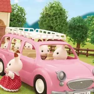 실바니안옷 실바니안 패밀리 핑크 벤 인형 피규어 장난감