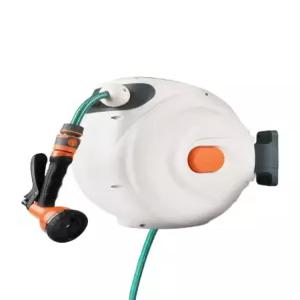 자동 물호스 릴 세차기 세척용 청소 용품 고압 정원 급수 벽걸이 자동물호스릴 수도 권취기