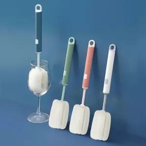 교체형 텀블러 세척 솔 젖병 세정 물통 병 닦는 컵 물병 브러쉬 용품 거품잘나는 스펀지 수세미 설거지