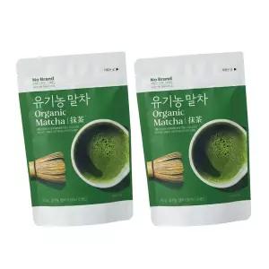 노브랜드 유기농 말차 100g x 2개 국내산 프리미엄 가루차 다양한활용