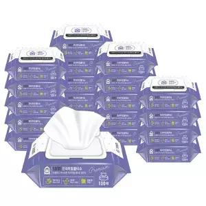 숨 프리미엄 엠보싱 물티슈 캡형 100매 20팩