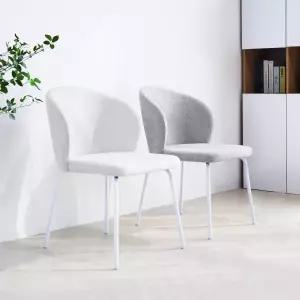 일루일루 스카 미카 트윌 패브릭 식탁 의자 미드센츄리 인테리어 카페