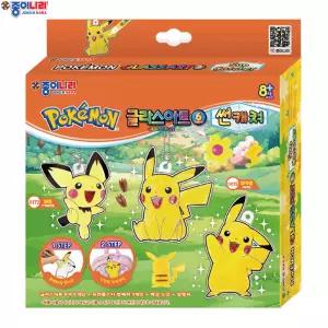 [종이나라] 8000 포켓몬스터 글라스아트 썬캐쳐 6색 6개입