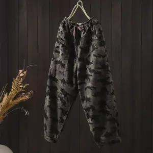 바지 여친 가을 빈티지 캐주얼 일자핏 청바지 카모 빅 포켓 배기 9부 1PICK3