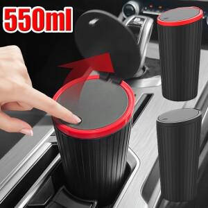 차량 쓰레기통 미니 자동 먼지 정리함 내부 봉투 보관함 버킷 액세서리