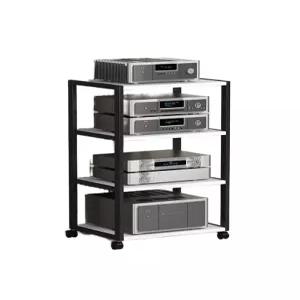 오디오랙 스피커다이 앰프 캐비닛 hi-fi 홈시어터 랙 이동식 스탠드 거치대 우퍼 진열대