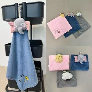 인형핸드타올 김예지 사격선수 수건 코끼리 애착 키링