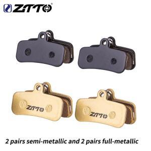 ZTTO 4 쌍 MTB 자전거 Shimano Saint M810/M820/ZEE 640/QUADIEM 디스크 브레이크 패드 용 세미 메탈릭/풀