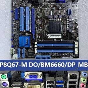 ASUS P8H67 DO BM6660 BP6260 CSM SI VI TPM 1155 핀 메인 보드에 사용됩니다