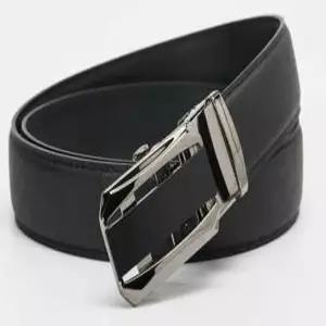 [하프클럽/에스티코]기하학 절개 분체 자동 벨트 블랙 SBEWZ06NJB
