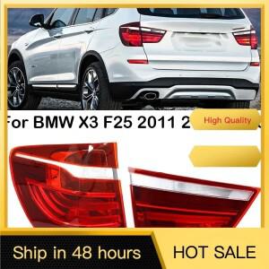 BMW 호환 X3 F25 2011 2014- 자동차 후면 LED 테일 라이트 램프 스톱 브레이크 미등 63217217313