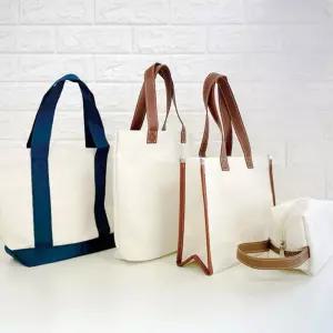 가죽 에코백 광목가방 토트백 파우치 보조가방 꾸미기재료 무지 미술 염색 컬러링 스텐실 공작