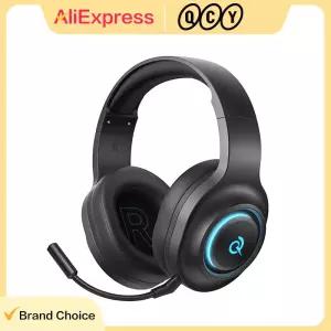 QCY Heroad V200 오버 이어 헤드폰 50mm 드라이버 7.1 서라운드 사운드 헤드셋 무선 블루투스 6.0 이어폰
