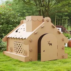 대형 종이집 재료 로보트 박스키트 놀이 작은 우주선 만들기 자동차 종이 페이퍼하우스