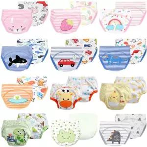 아동 순면 배변훈련팬티 배변팬티 무형광 2종1세트 700218 [fEB53A3]