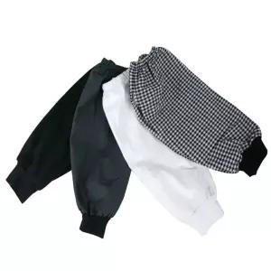 순면토시 국산 민무늬 위생 팔토시 흰색 검정