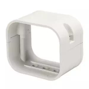 한국배관커버 에어컨 배관 연결소켓 77mm SJ-77(I) 부품 소모품 자재 파츠