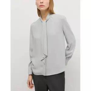 백화점 쉬즈미스 시그니처 타이 블라우스 SWWBLP42010