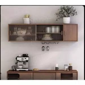 수납장 상부장 원목 캐비닛 주방 찬장 벽걸이 벽