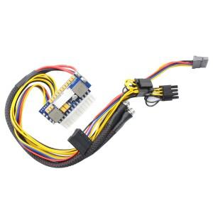 PC 24핀 DC 12V 피코 PSU ATX 스위치용 1x450W 출력 스위치 전원 공급 장치 모듈