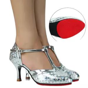 여성 댄스화 라인댄스구두 댄스슈즈 댄스힐 탱고 수제 라틴 굽 재즈 부츠 신발 무용 사교