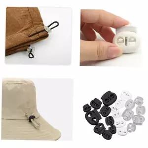 밴딩 조절 부자재 플라스틱 돼지코 끈고정 의류 끈 조절 가방 아웃도어 파우치 고정용 등산복 산업용 캠핑