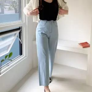 여름 와이드 연청바지 청바지 통바지 팬츠 쿨링 데님 uju8+2ICA