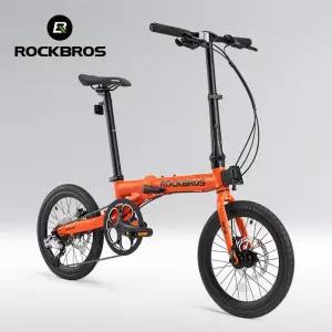ROCKBROS 접이식 자전거 카세트 SRAM X4/X5-speed 알루미늄 합금 프레임 조절 가능한 9 단 11-32T 16 인치