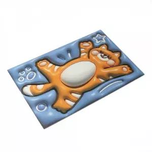 3D 착시효과 고양이 규조토 발매트 베란다매트