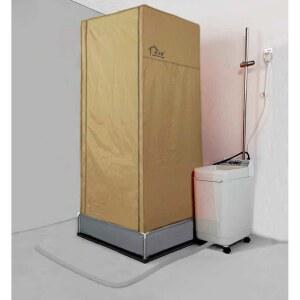 휴대용 샤워 욕실 야외 탈의실 간이 농촌 부스 비상 이동식