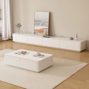 85인치 티비장 높은 다이 원목거실장 장식장 티비다이