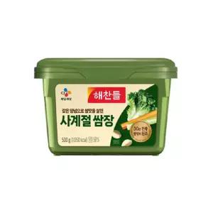 해찬들 사계절 쌈장 500g x 6개
