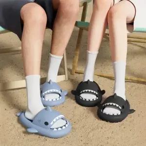 소음방지 상어 실내화 집슬리퍼 쿠션 학생