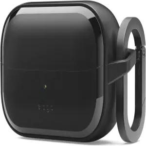 삼성 갤럭시 버즈 3 및 프로 FE 케이스와 호환되는 엘라고 EDC 케이스 - 충격 흡수 디자인 무선 충전 전신