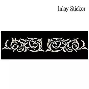 L-R Ukulele Ornamental Swirl-WP 악기스티커 데코용
