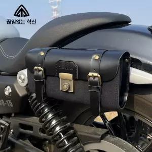 레트로 오토바이 가방 사이드백