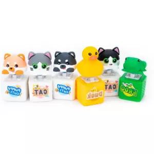 어린이 불빛 키링 딸깍이 동물소리 키캡 장난감 램덤 초등 사운드