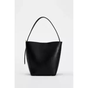 ZARA 버킷백 - 블랙