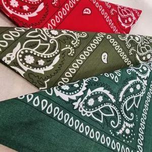 반다나 페이즐리 손수건 3컬러 스포츠 등산 단체복