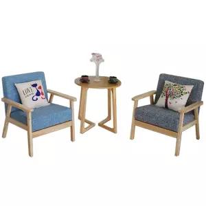 테이블 소파 의자 세트 작은 레스토랑 쇼파 4인 카페 매장