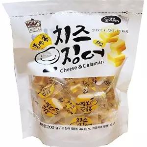 [셀러허브 식품]마마스초이스 한입쏙 치즈 오징어 200g 코 스트코 안주 간식(SH)