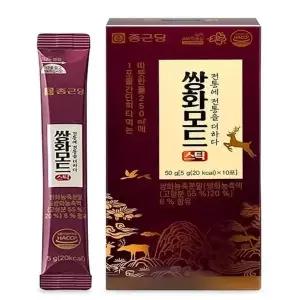 종근당 쌍화모드 스틱 5g x 10포 쌍화농축분말(SH)