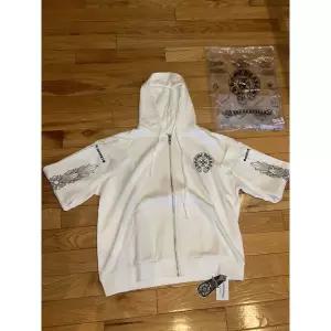 미국 크롬 하츠 로스앤젤레스 집업 후드티 사이즈 라지 흰색 377014839875