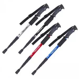 [콩심팥심]4단 등산스틱 트레킹 경량 스틱 산행 등산장비