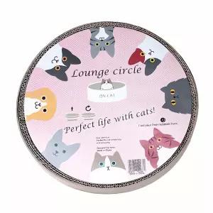 온캣 라운지써클 리필 고양이 터 캣닢 원형 베드 하우스 놀이 공간 침대 집사 용품