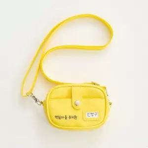 짱구는 못말려 떡잎마을 유치원 가방 미니 파우치 신짱구 이름표 크로스백 스트랩