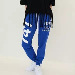 댄스복 댄스위드유 줌바 바지 라인댄스 조거팬츠 블루