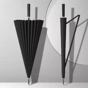 장우산 튼튼한 대형 자동 큰우산 태풍 24K 110cm