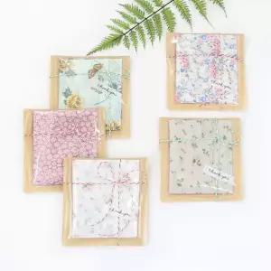 답례품 마리끌레르 면 손수건 선물 포장 아사 에티켓